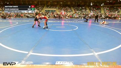 90 lbs Consi Of 8 #2 - Matthew Smith, Morris Fitness vs David Sargsyan, Boca Raton Cowboys