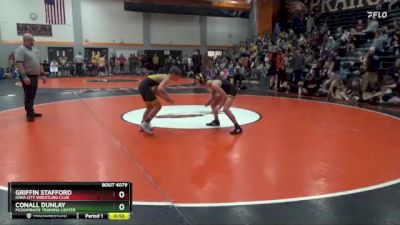 93 lbs Cons. Round 3 - Conall Dunlay, McDominate Training Center vs Griffin Stafford, Iowa City Wrestling Club