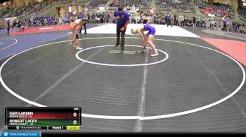 134 lbs Round 2 (4 Team) - Robert Lacey, Crook County vs Sam Larsen, Hidden Valley