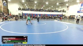 182 lbs Cons. Round 1 - Hans Pluid, Lakeland vs Gunnar Eversole, Priest River