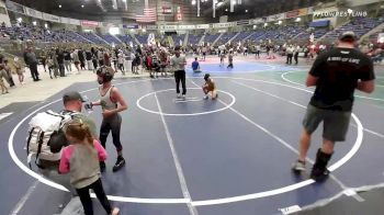 69 lbs Consi Of 4 - Isaiah Baca, New Mexico Bad Boyz vs Bryson Zunich, Badlands Elite