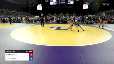 148 lbs Round Of 64 - Hattie Morrow, MT vs Samantha Greisen, IL