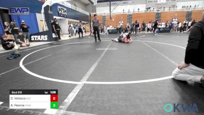 160 lbs Semifinal - Daniel Velasco, Norman Grappling Club vs Aaron Pearce, Husky Wrestling Club