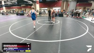 215 lbs Cons. Round 4 - Brandon Salinas, Dead Shot Wrestling Club vs Jean-Pierre Smith, WAR Training Center