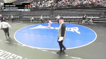 6A 140 lbs Cons. Round 2 - Daisy Naylor, Syracuse vs Ellie Whitworth, Layton