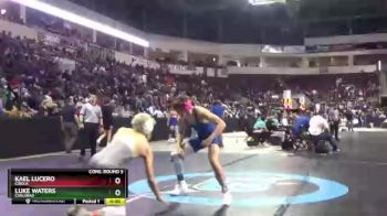 5A 132 lbs Cons. Round 3 - Kael Lucero, Cibola vs Luke Waters, Carlsbad