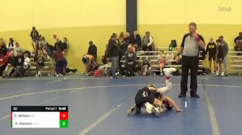 60 lbs Round 4 - Dawson Gassen, Harrisburg Youth Wrestling vs Coy Wilson, Grapplers