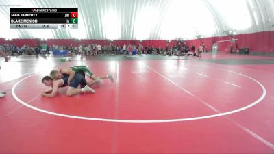 138 lbs Round 3 (8 Team) - Blake Menish, West Monona vs Jack Doherty, Zimmerman