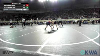 130 lbs Round Of 32 - Kaiden Kromer, F-5 Grappling vs Jaxton Snelson, Barnsdall Youth Wrestling
