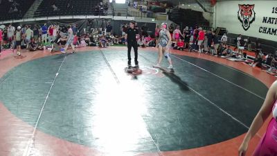 225 lbs TeizayshaStar Paleafei, Hawaii HS Girls vs Charley Timms, Nevada 1 HS Girls