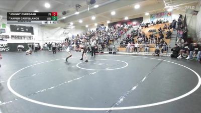 138 lbs Semifinal - Xavier Castellanos, Anaheim vs Johnny Overgaag, Palm Desert