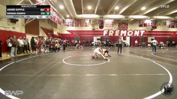 165 lbs Cons. Round 3 - Rowan Joseph, St Francis vs Asher Supple, Menlo-Atherton