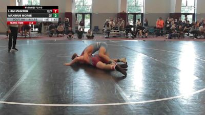 174 lbs Consi Of 8 #2 - Liam Johnson, Virginia Team Predator vs Maximus Morse, The Citadel