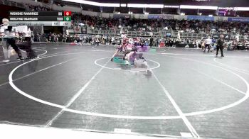 98 lbs Consi Of 16 #2 - Wendie Ramirez, Big Dog Grappling Academy vs Irelynd Marler, Young Viking Warriors