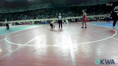 175 lbs Round Of 128 - Joe Thomas, Carl Albert vs Reese Durkee, Woodward Middle School