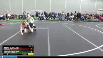 120 lbs Round 1 (4 Team) - Tegan Slaybaugh, Iowa Gold vs Orlando Whiting, South Dakota Mania