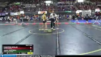 Champ. Round 1 - Cashton Spolar, Helena Capital vs Gage Hartnell, Great Falls/MSDB