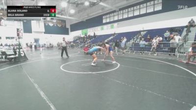 145 lbs 3rd Place Match - Alana Solano, Alta Loma vs Mila Grano, Orange Vista High School Wrest