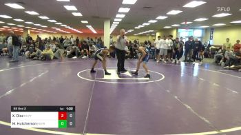 98 lbs Rr Rnd 2 - Xavier Diaz, Steller Trained Pyke Syndicate HS vs Marco Hutcherson, Kiski Pride HS