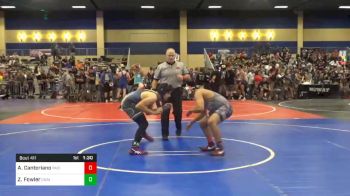 Match - Andrew Cantoriano, Pacific Martial Arts Wrestling vs Zach Fowler, Chain Gang Wrestling Club