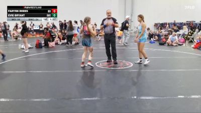 105 lbs Round 7 (10 Team) - Evie Bryant, Blackman WC vs Farynn Rhees, Missouri Outlaws