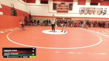 152 lbs Champ. Round 1 - Sawyer Evans, Cle Elum vs Ronan Stewart, Kittitas