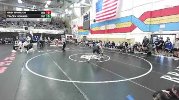 150 lbs Semis & 3rd Wb (16 Team) - Tracen Howard, Cheyenne East vs Grey Hamilton, Evanston