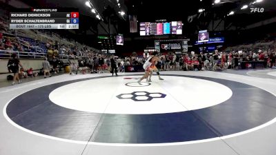175 lbs Cons. Sub-rd Of 32 - Richard Didrickson, AK vs Ryder Schaltenbrand, GA