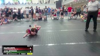 44 lbs Round 3 (10 Team) - Allana Smith, Florida Scorpions Gold vs Kade Jefferson, Full Circle