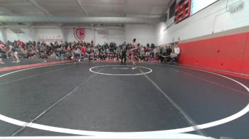 120 lbs Champ. Round 2 - Marie Baker, Durango vs Addison Kauffman, Canon City