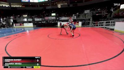 145 lbs Cons. Round 3 - Julianna Arvizu, Basha vs Addison Ramsey, Casteel