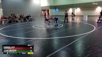 113 lbs Round 4 (6 Team) - Tyler Bracero, Bulldog Wrestling vs Carson Lutz, Glynn Coastal