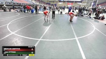 151-157 lbs Round 3 - Jake Pittman, AR vs Braylon Griffiths, IA