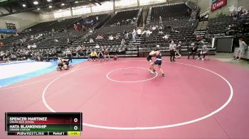 168 lbs Cons. Semi - Spencer Martinez, Logan High School vs Hata Blankenship, Corner Canyon