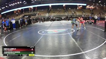 170 lbs Quarterfinal - Shenshaila Baron, North Miami Sr High vs Keyla Lobelo, Doral Academy