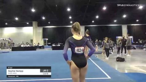 Sophie Hampp - Floor, GAGE #424 - 2021 USA Gymnastics Development Program National Championships