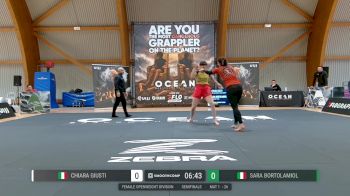 Chiara Giusti vs SARA BORTOLAMIO 2026 UIJJ OCEAN TRIAL MILANO