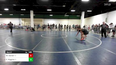 150 lbs Round Of 128 - William Varner, NC vs Ethan Higgins, PA