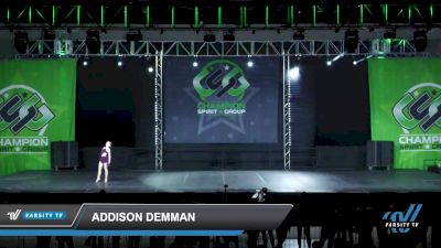 Addison Demman [2022 Senior - Solo - Lyrical Day 1] 2022 CSG Schaumburg Dance Grand Nationals