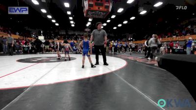 52 lbs Round Of 16 - Gabriel Green, Comanche Takedown Club vs Braydon Smith, Noble Takedown Club