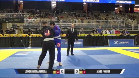 James F Hanor vs Leandro Vieira Almeida 2025 Pan Jiu Jitsu IBJJF Championship