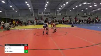 106 lbs Consolation - Jacob Levin, NY vs Mikey Manta, NY