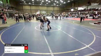 172 lbs Rr Rnd 2 - Marcus Lucero, Duran Elite vs Aiden Klotz, Kremmling