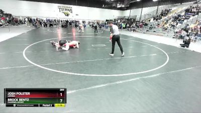 157 lbs Cons. Round 5 - Adonis Johnson, Crandon vs Johnathan Krager, Chippewa Falls