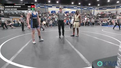 140 lbs Rr Rnd 2 - JaMarcus Siemens, Prodigy Elite Wrestling vs Ayden Snyder, Hennessey Takedown Club