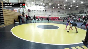 125 lbs Cons. Round 2 - Mirabella Gum, College Park vs Shreya Ram, Dougherty Valley