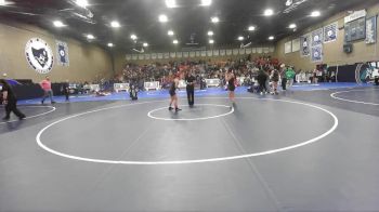 125 lbs Champ. Round 2 - Rianna Bernal, Marina vs Adriana Matagi, Westminster