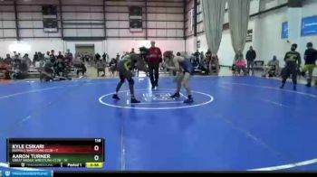 138 lbs Round 3 (6 Team) - Kyle Csikari, BUFFALO WRESTLING CLUB vs Aaron Turner, GREAT BRIDGE WRESTLING CLUB
