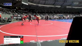 115 lbs Semifinal - Sienna Maiani, GGB Ohio vs Akeeah Mitchell, NM Gold