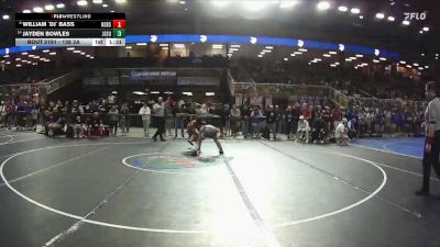 138 2A Quarterfinal - Jayden Bowles, Jesuit vs William `Dj` Bass, New Smyrna Beach Sr H S